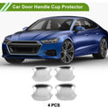 Door Handle Cup Protector for Toyota Highlander, Camry, Avalon (Silver Tone)