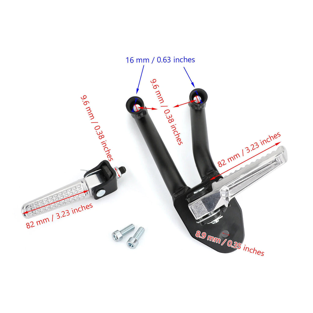 Rear Foot Pegs for Honda CMX300 CMX500 Rebel 300/500 (2017–2022)