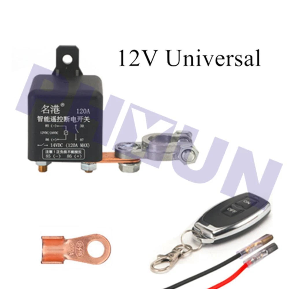 Universal Wireless Remote Control Battery Disconnect Isolator Switch