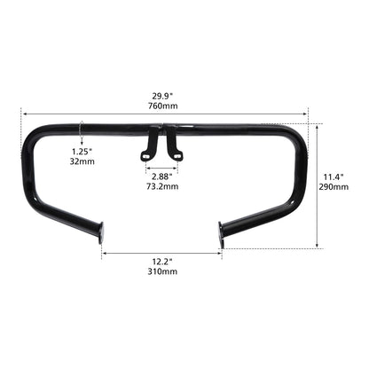 Unpainted Fairings Spoilers Cover Engine Guard for Harley Road Glide (2017–2024)