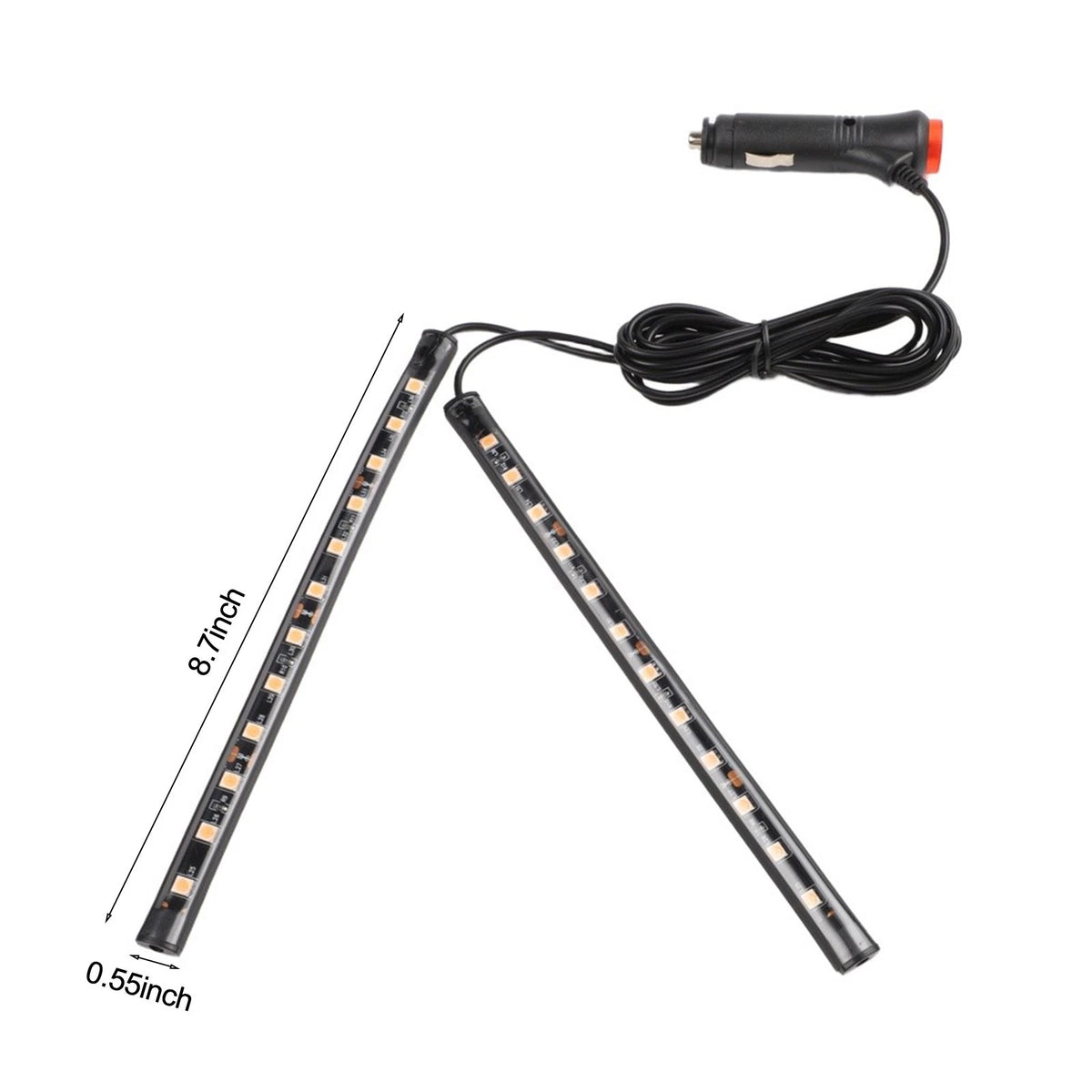 24 LED Multicolor Interior Strip Lamp for Car