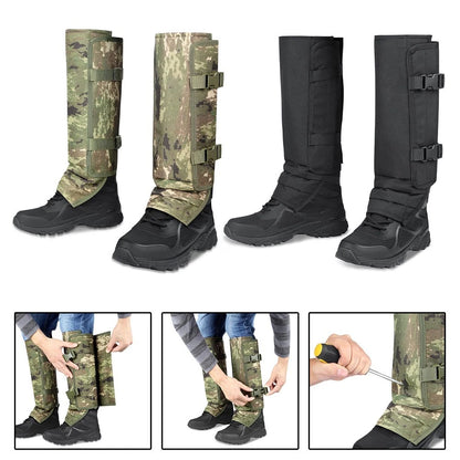 Adjustable Gaiters Guards for Hiking Camping Jungle Trekking