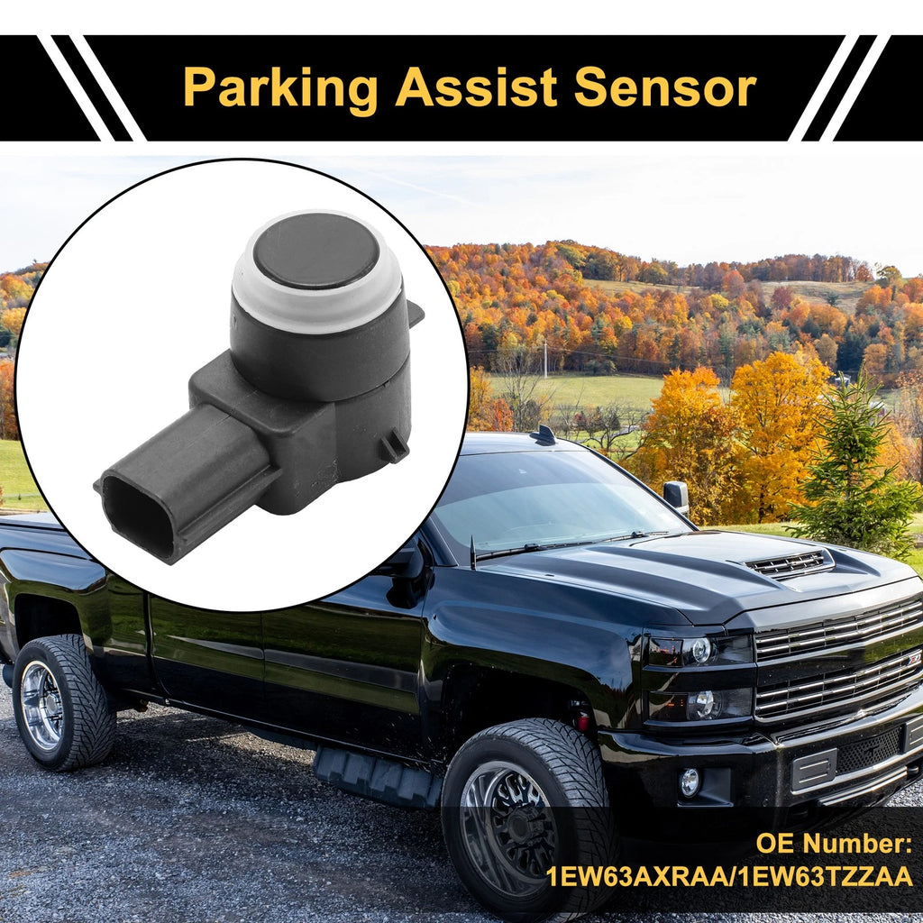 4 Pcs Bumper Reverse Backup Parking Sensor Replacement for Ram 1500 2500 3500 (2010–2024)