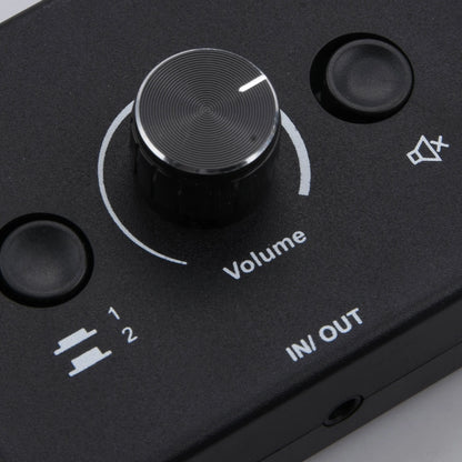 3.5mm Audio Switcher Selector Splitter 1x2 / 2x1 for