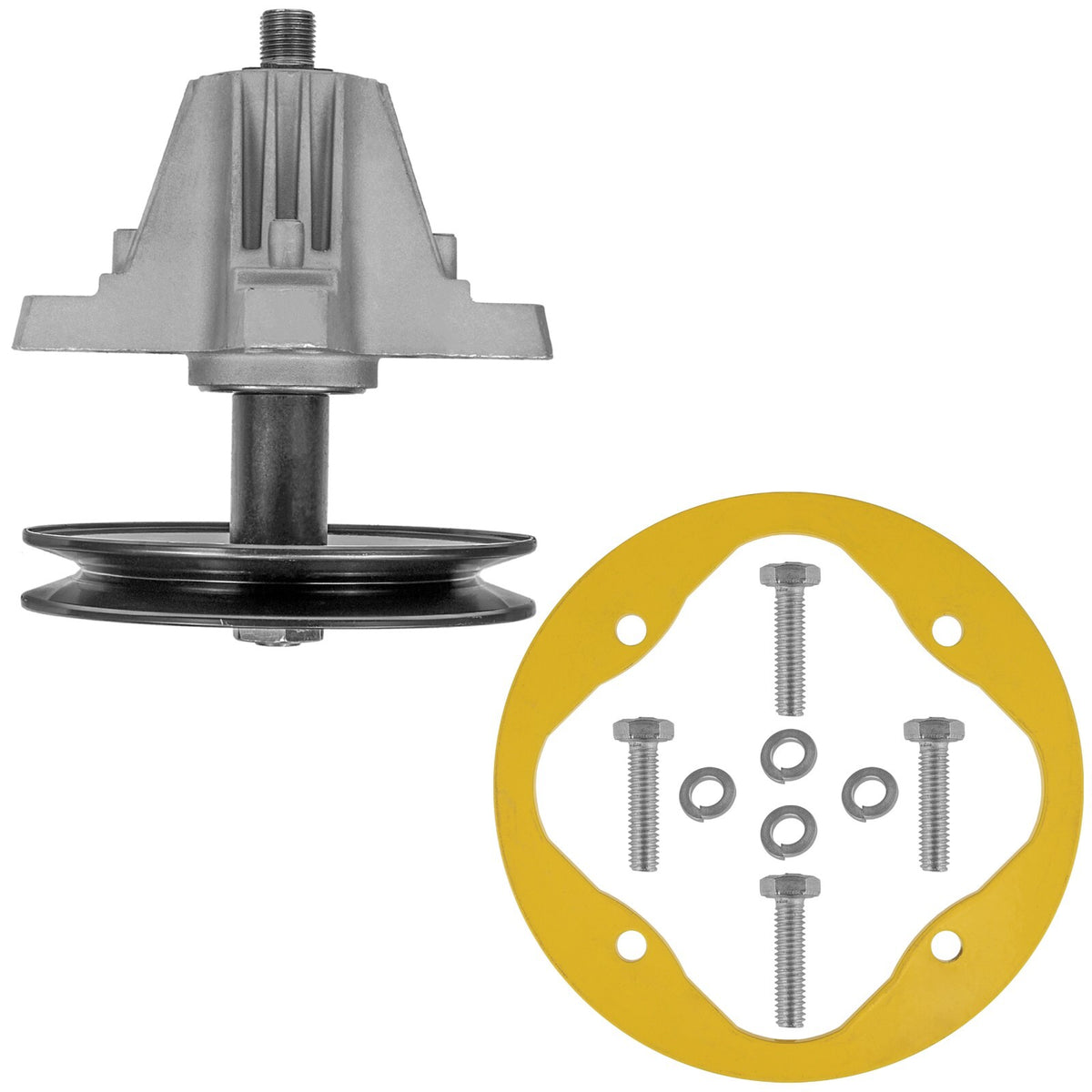 Spindle Assembly With Deck Ring for MTD Troy Bilt (2004–2018)