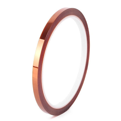 100ft Polyimide Kapton Tape 5mm for Automotive Use (Heat Resistant)