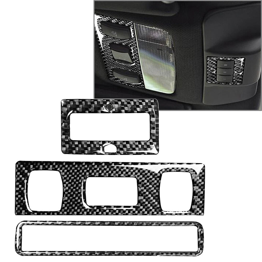 3Pcs Hardtop Reading Light Panel Cover Kit for Audi TT 8N (2001–2006)