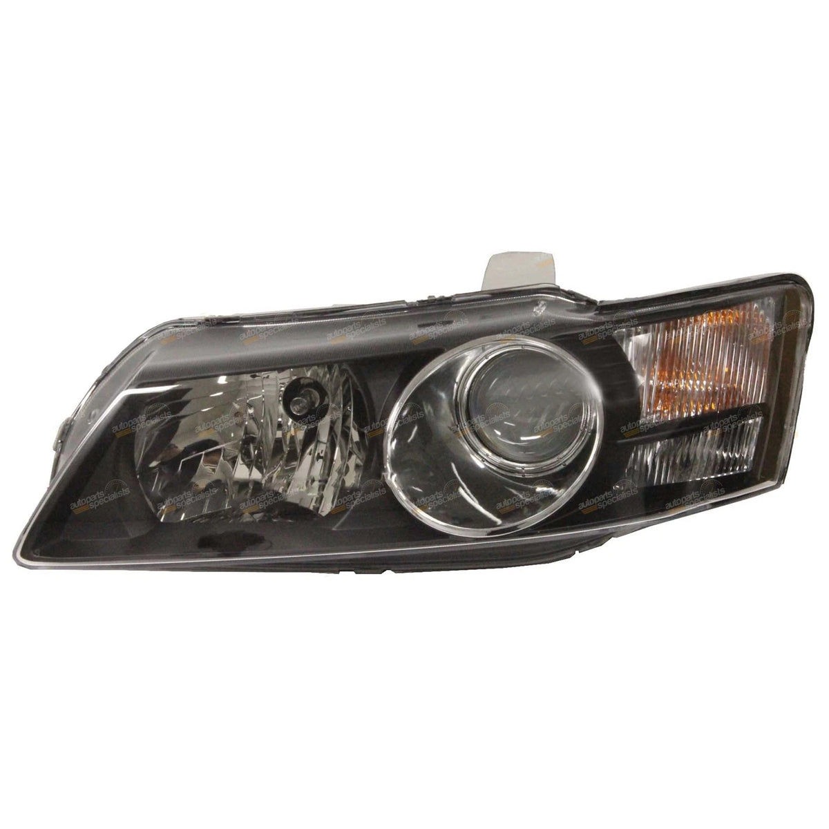 2X Black Headlights Pair for Holden Berlina Calais VY (2002–2004)