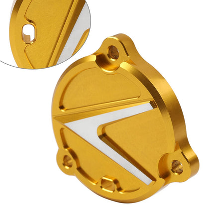 CNC Engine Left Side Cover for Yamaha T-Max 530 (2012–2017) Gold