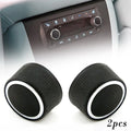 2X Rear Radio Control Knobs for Cadillac Escalade, Buick Enclave, Chevrolet
