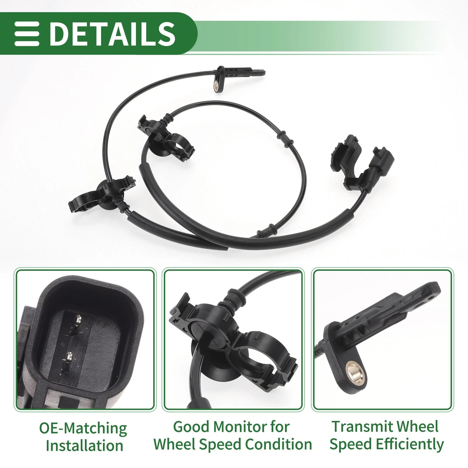ABS Wheel Speed Sensor No. 84759825 for Cadillac CT4 (2020–2023) Front Left