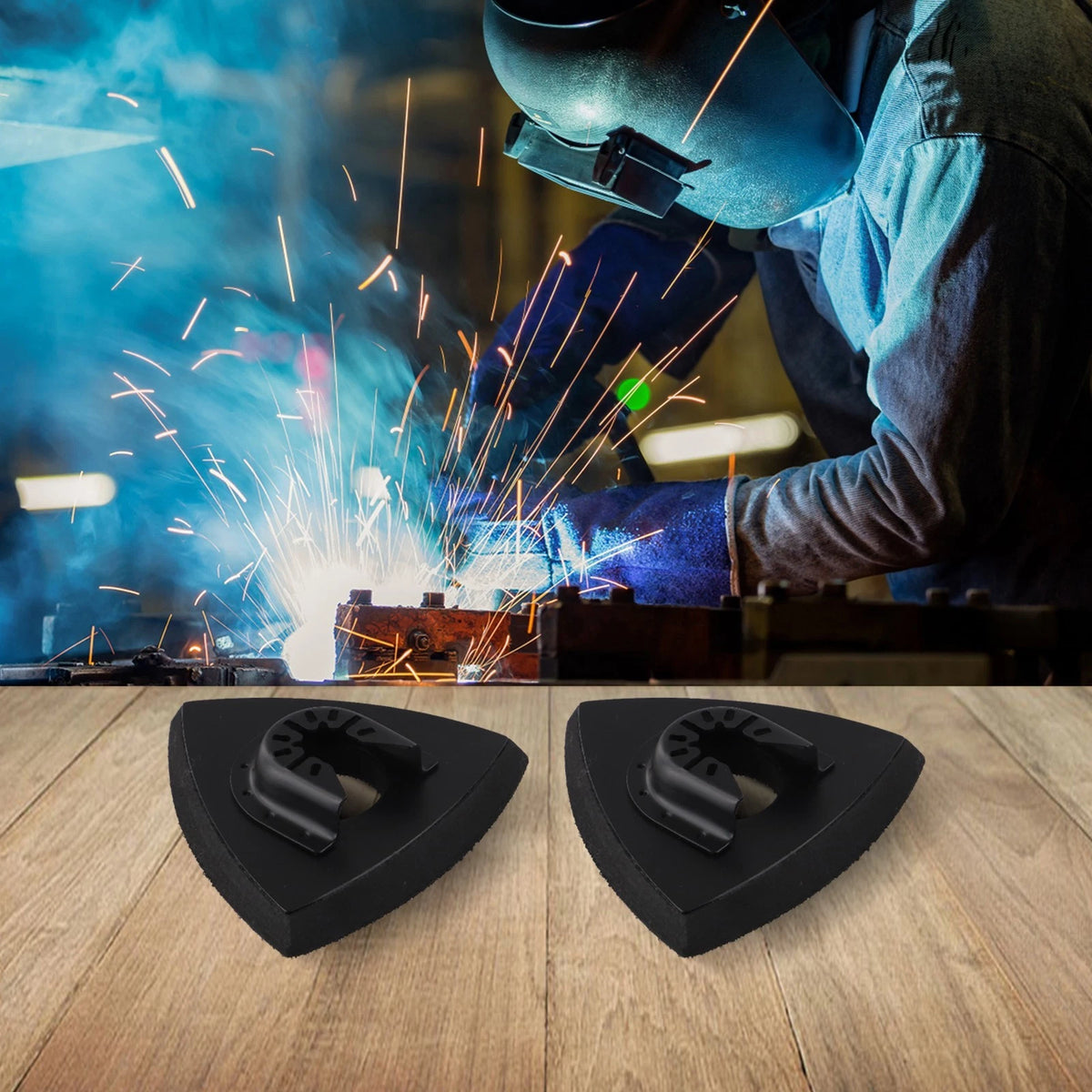 Sanding Pad Set for Multi Tool (80mm/90mm/93mm)