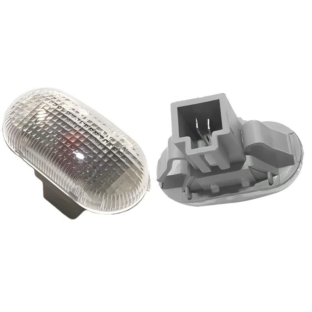 2X Clear Front Side Marker Lights for Suzuki Jimny (1998–2018)