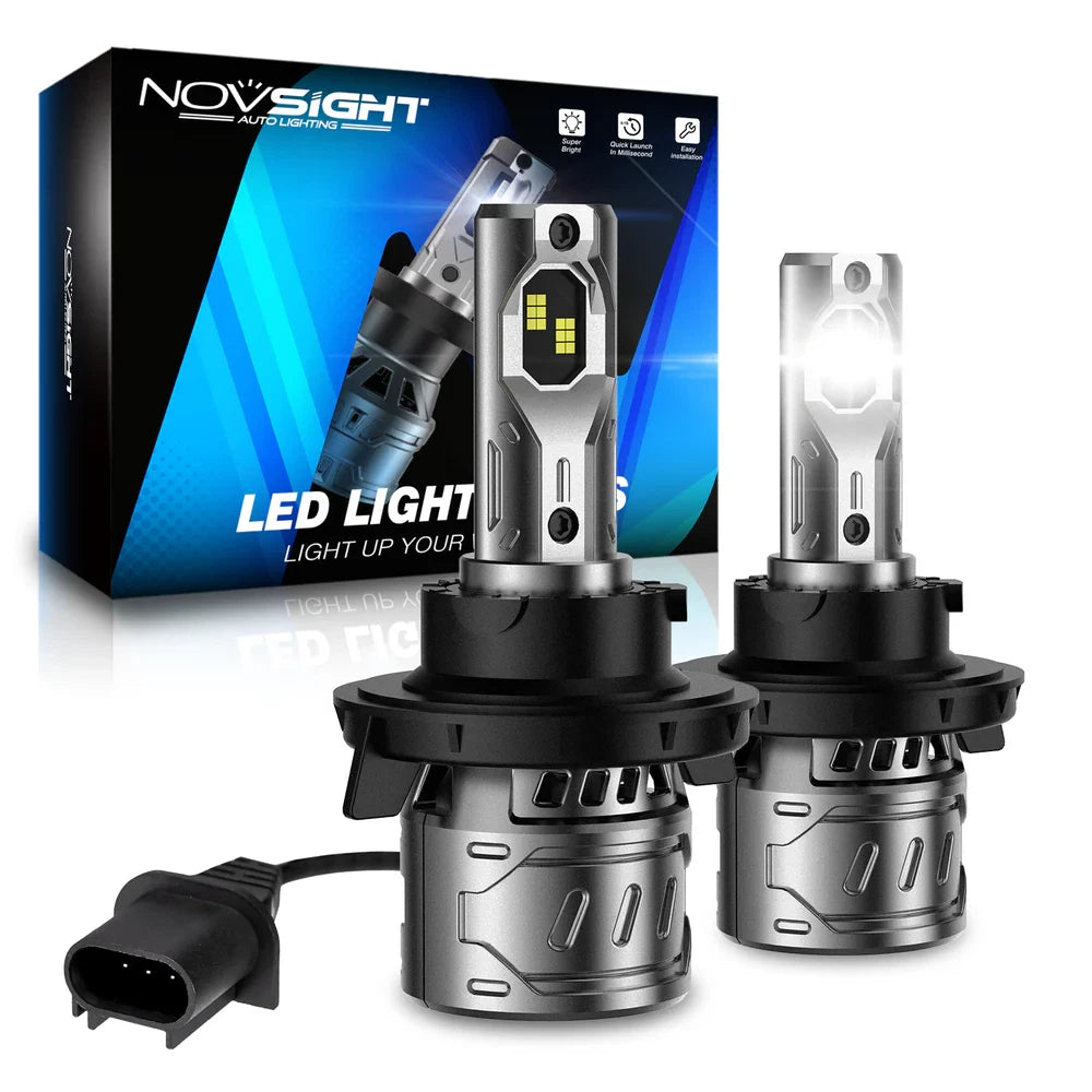 H13 LED Headlight Bulbs for 20000LM 6500K CanBus
