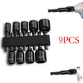 9PCS Magnetic Socket Wrench Set for Drill Tools