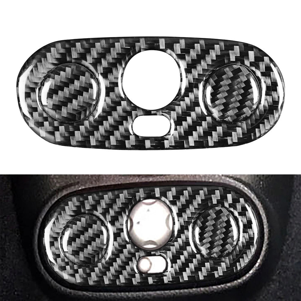 Carbon Fiber Side Mirror Adjust Buttons Trim for Mini Cooper R50 R53 (2005–2006)
