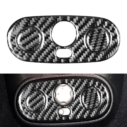 Carbon Fiber Side Mirror Adjust Buttons Trim for Mini Cooper R50 R53 (2005–2006)