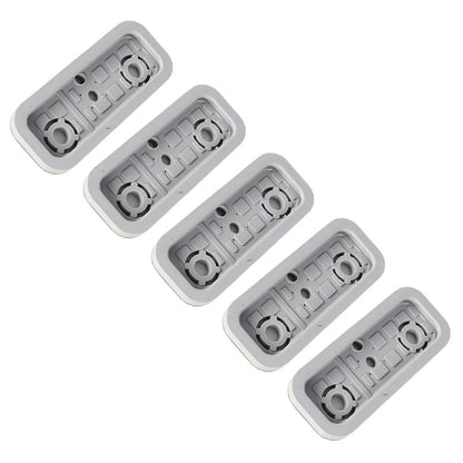 5pcs Rubber Suction Pod for CNC Vacuum Table Plate Fixture