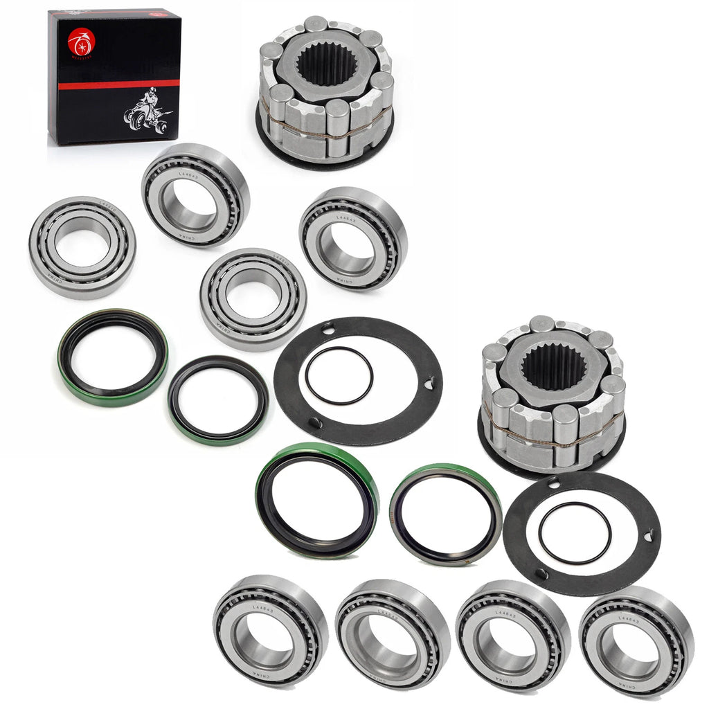 Set of 2 Front Wheel Hub Clutch Strut Bearing Seal for Polaris Sportsman 400 335 500