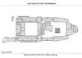 EVA Pad Teak Deck Flooring for Sea Fox 328 Commander (2018)