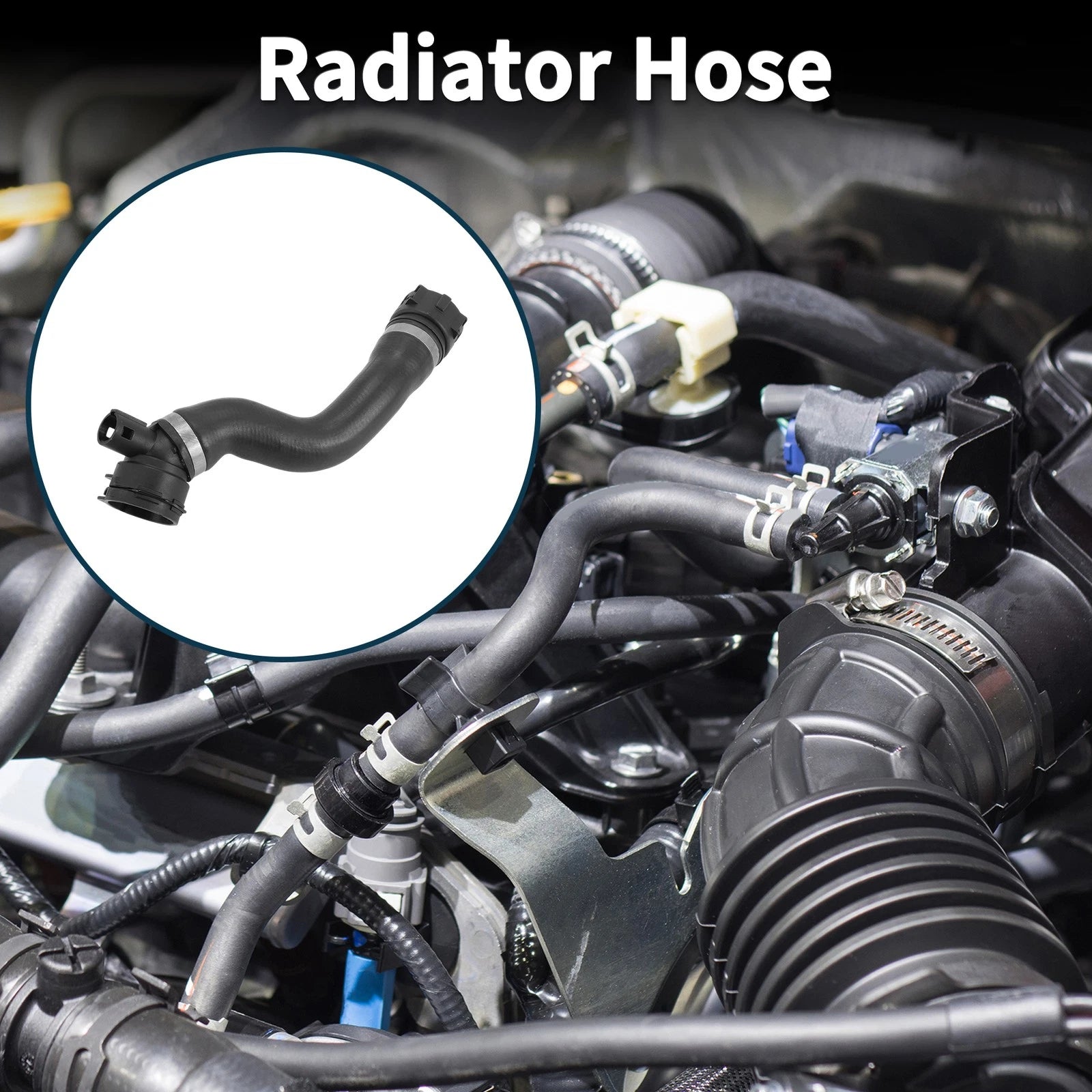 Radiator Hose Rubber Replacement for BMW 1 Series (2005–2013)