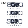 Set of 3 Carburetor Repair Kits for McCulloch Mac 140 130 110 (Walbro K1-MDC)