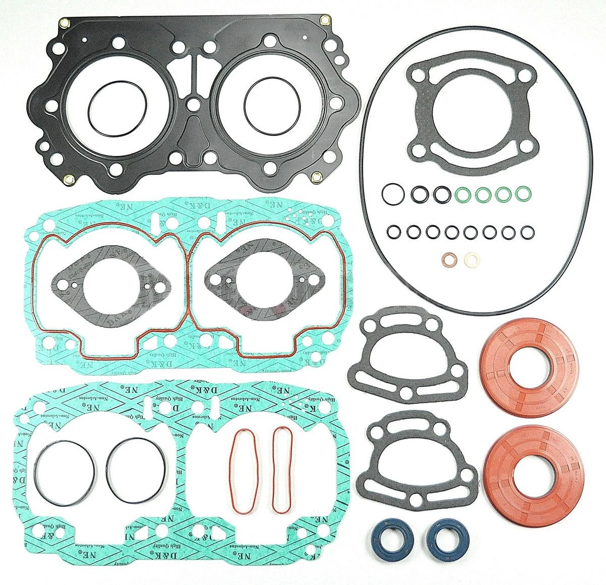Complete Engine Rebuild Gasket Crank Seal Kit for Sea Doo GSX GTX LRV RX XP (947, 951)