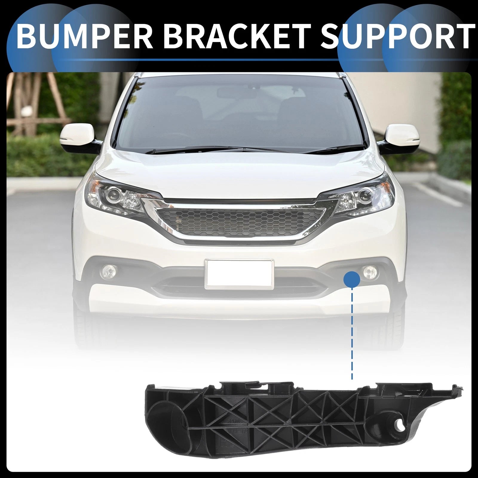 Right Front Bumper Retainer Bracket for Toyota RAV4 (2006–2012)