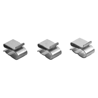 50 Pack Stainless Steel Trailer Wire Cable Clamps
