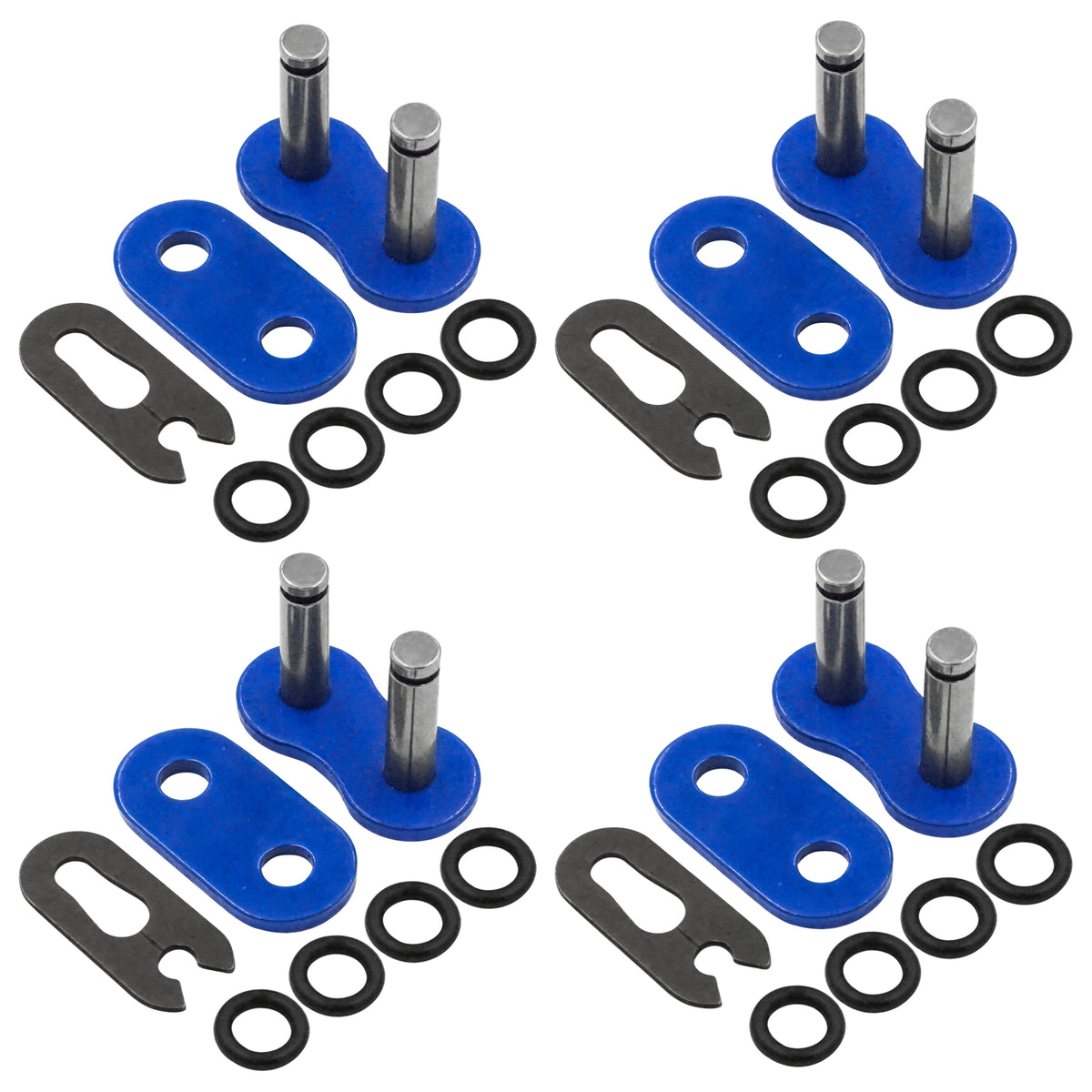 Chain Master Link With O-Ring Replacement for Motorcycle ATV (Blue) (2000–2024)