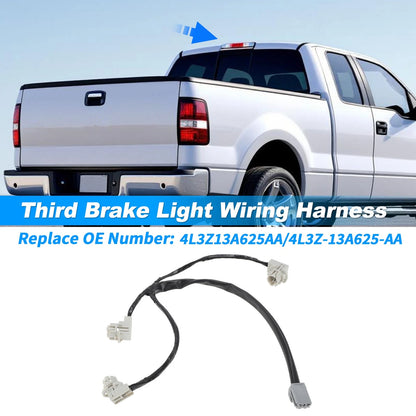 Set of 2 Third Brake Light Wire Harness for Ford F150 Explorer Sport Trac (2004–2008)