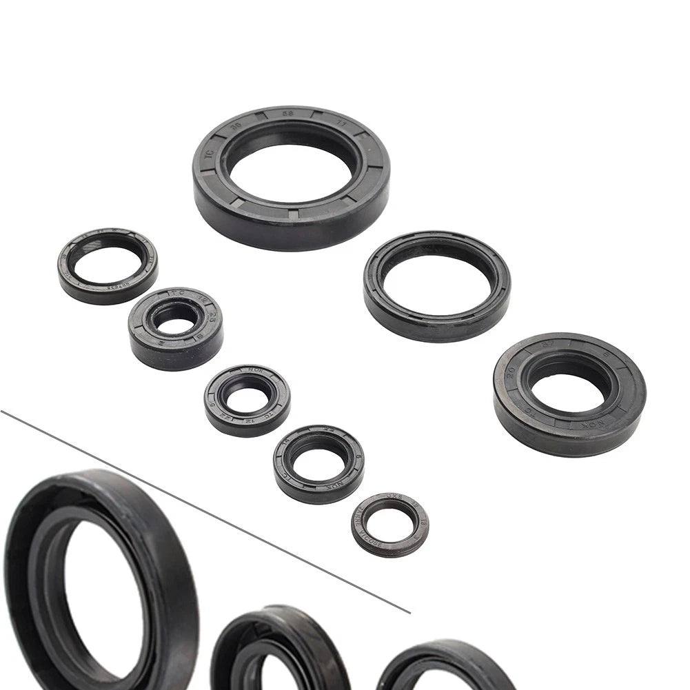 8pc Engine Oil Gasket Set for Honda CR250R (1992–2001)