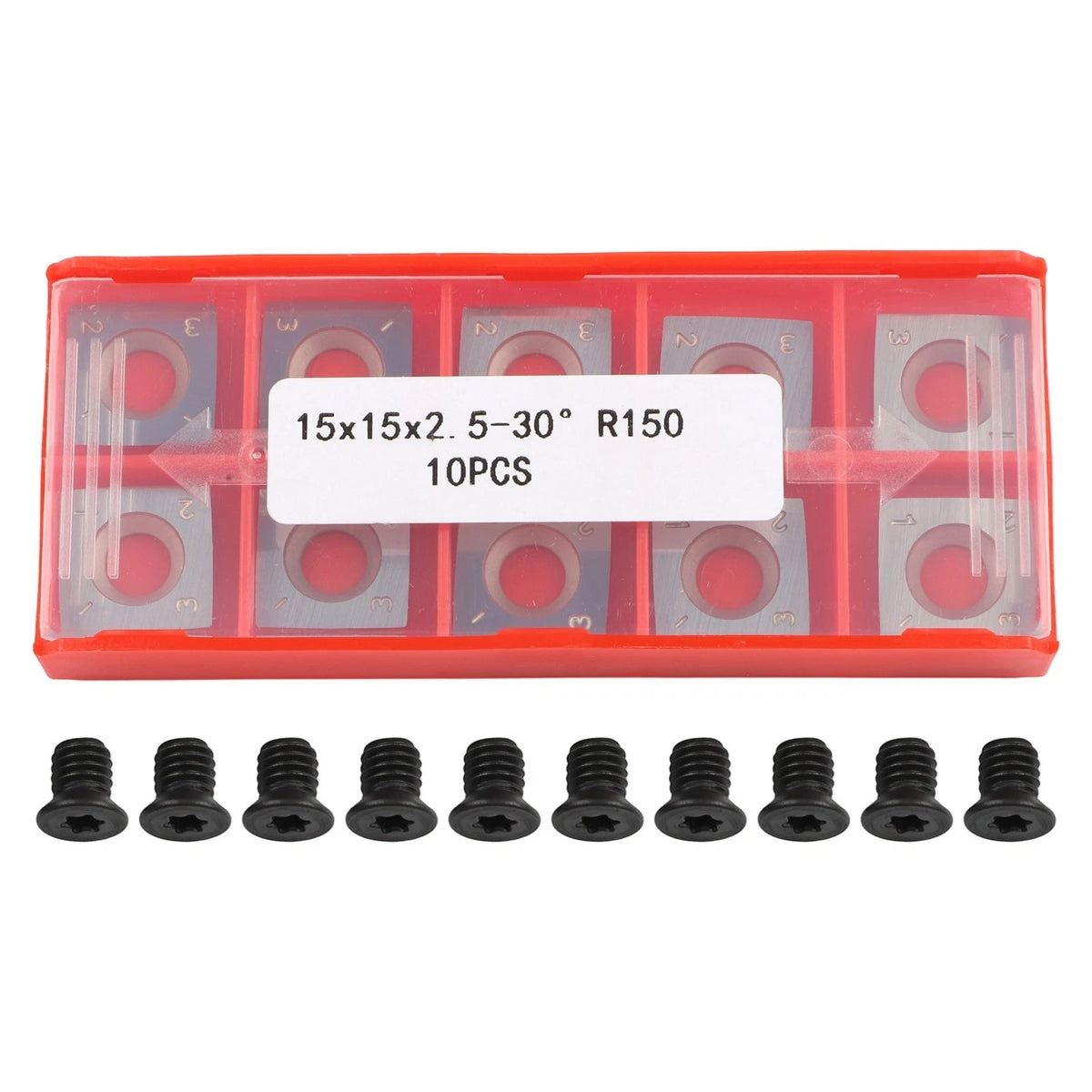 Carbide Inserts for DIY Woodworking Lathe (30 Degree Cutting Bevel)