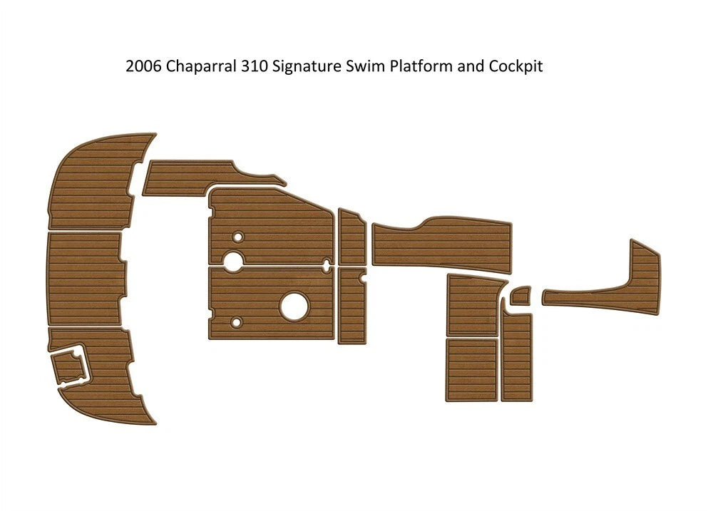 EVA Foam Teak Flooring for Chaparral 310 Signature (2006)