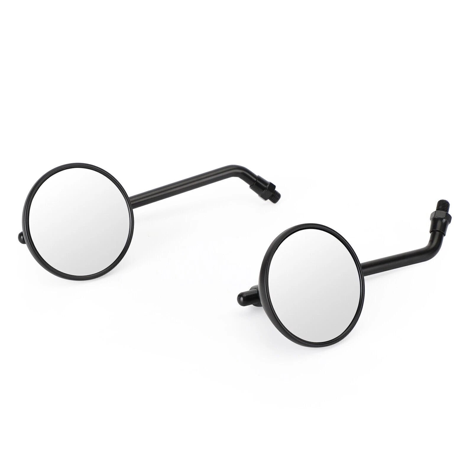 Classic Style Black Mirrors 10mm R/H for Honda CB Shadow Cruiser (T9)