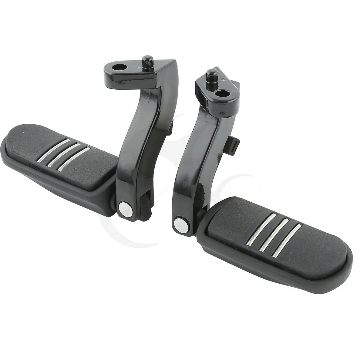 Passenger Foot Pegs Pedals w/ Brackets for Harley Davidson Touring (1993–2025)