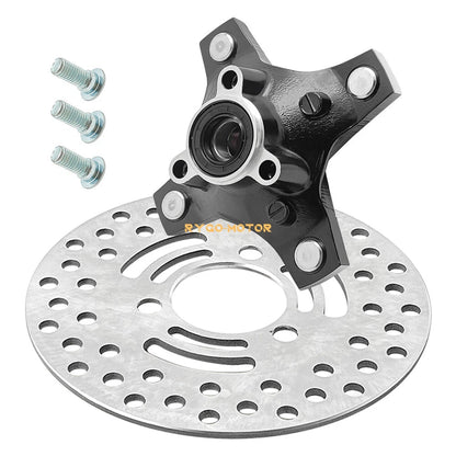 Front Wheel Hub & Brake Rotor Assy for Suzuki LT-Z250 QuadSport (2004–2009)