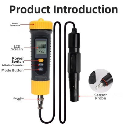 Digital Dissolved Oxygen Meter for Labs (0C to 50C)