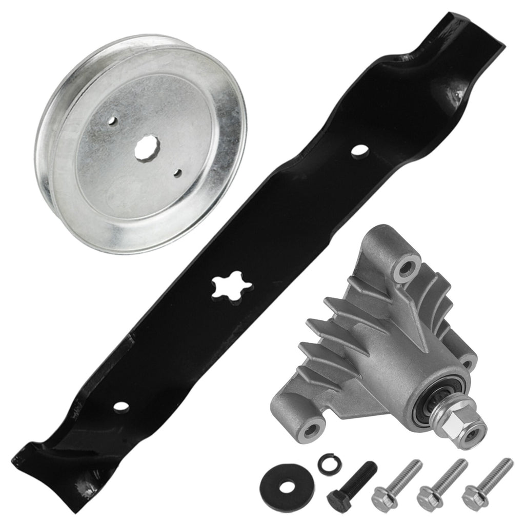 Deck Spindle with Pulley and Blade for Electrolux AYP GT20H46 (2001–2002)