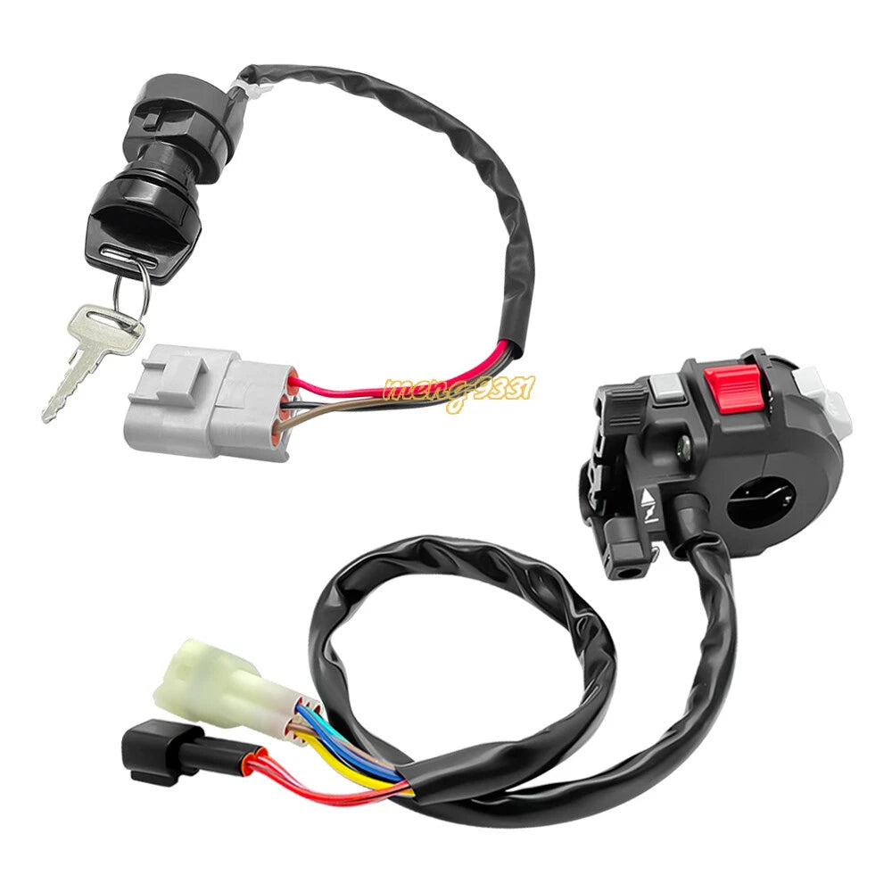 Headlight Start Switch & Ignition Key Switch for Yamaha Grizzly Kodiak (2002–2008)