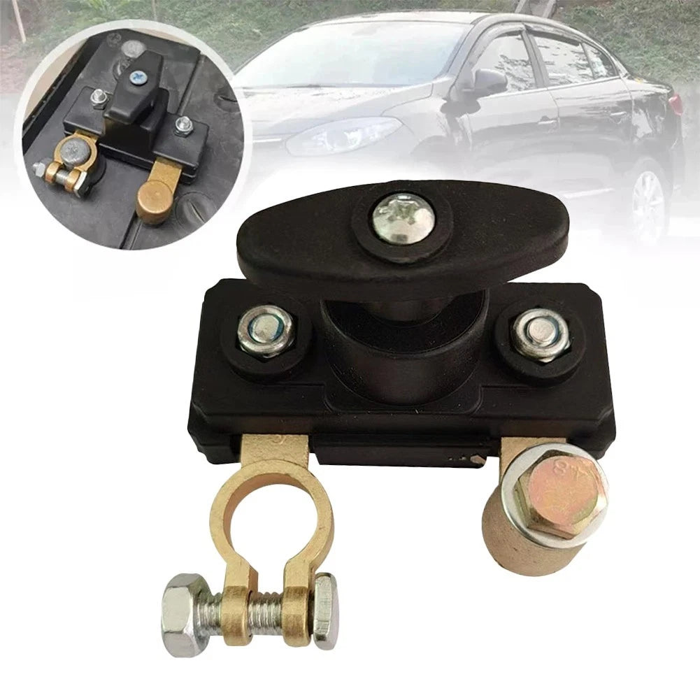 Battery Disconnect Switch for Cars and Trucks with Copper Power Terminal