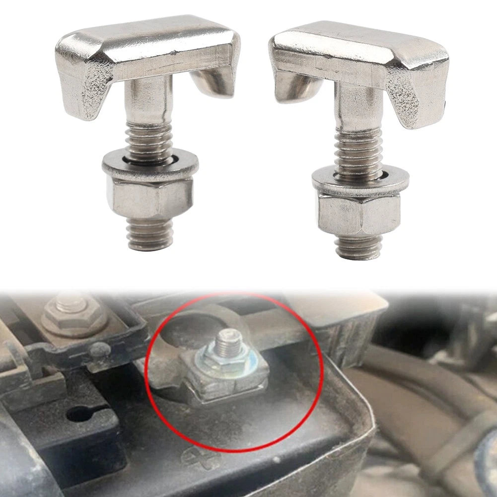 2X Car Battery Cable Terminal T-Bolt for GMC Chevrolet Cadillac (19116852)