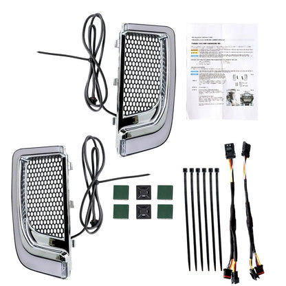 LED Fairing Lower Grill Turn Signal Running Light for CVO Limited FLHTKSE (2015–2021)
