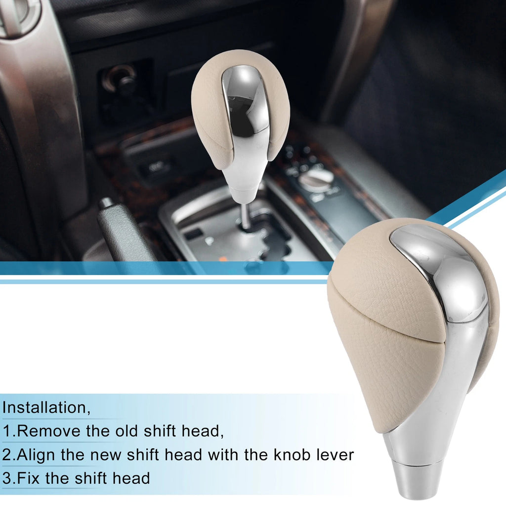 Gear Shift Knob Replacement Beige for Lexus Toyota (2000–2015)