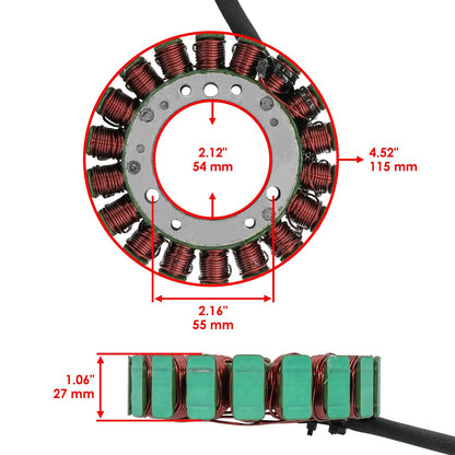 Stator Replacement for Suzuki Intruder 1500 VL1500B (1998–2004)
