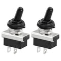 Toggle Switch Set of 2 for Compact Size (Water Resistant, Locking Mechanism)