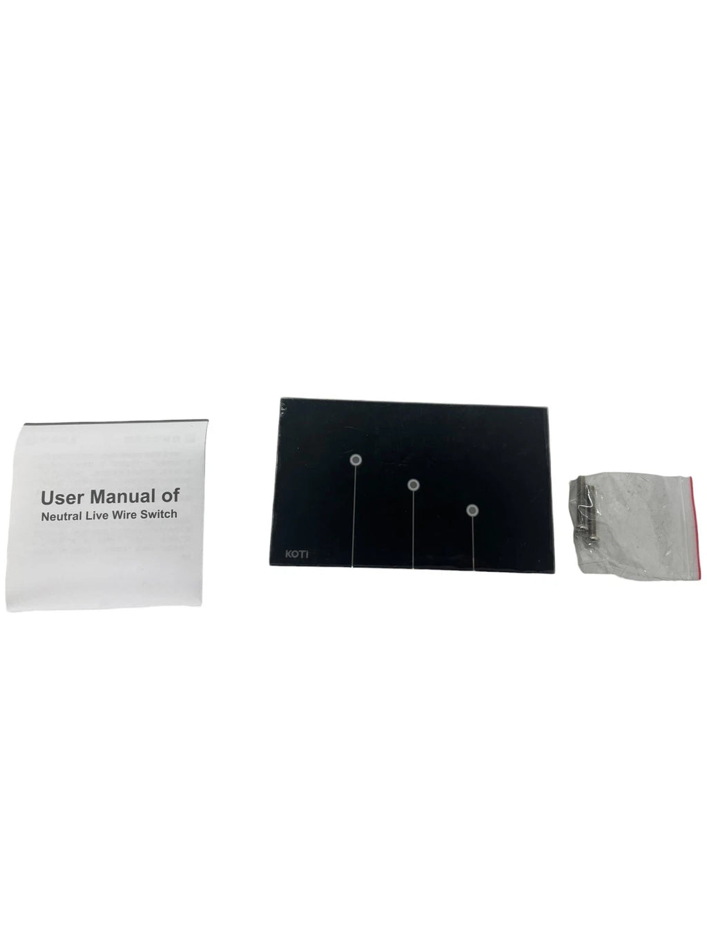 Koti 3 Gang Light Switch AC100 240V 50-60Hz for