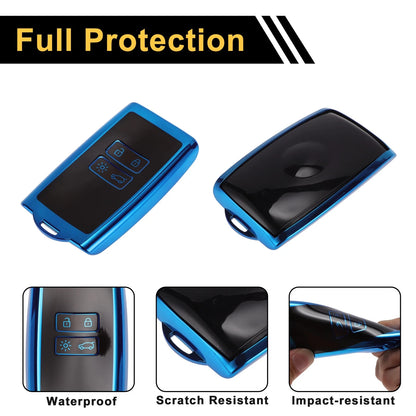 Key Fob Shell Cover Case for Renault Grand Scenic, Megane, Clio, Espace (2000–2023)