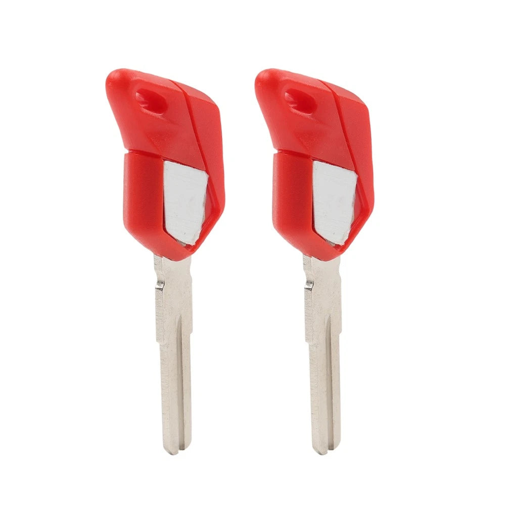 2X Uncut Blade Blank Key for MV Agusta F4 1000 Brutale (2004–2019)