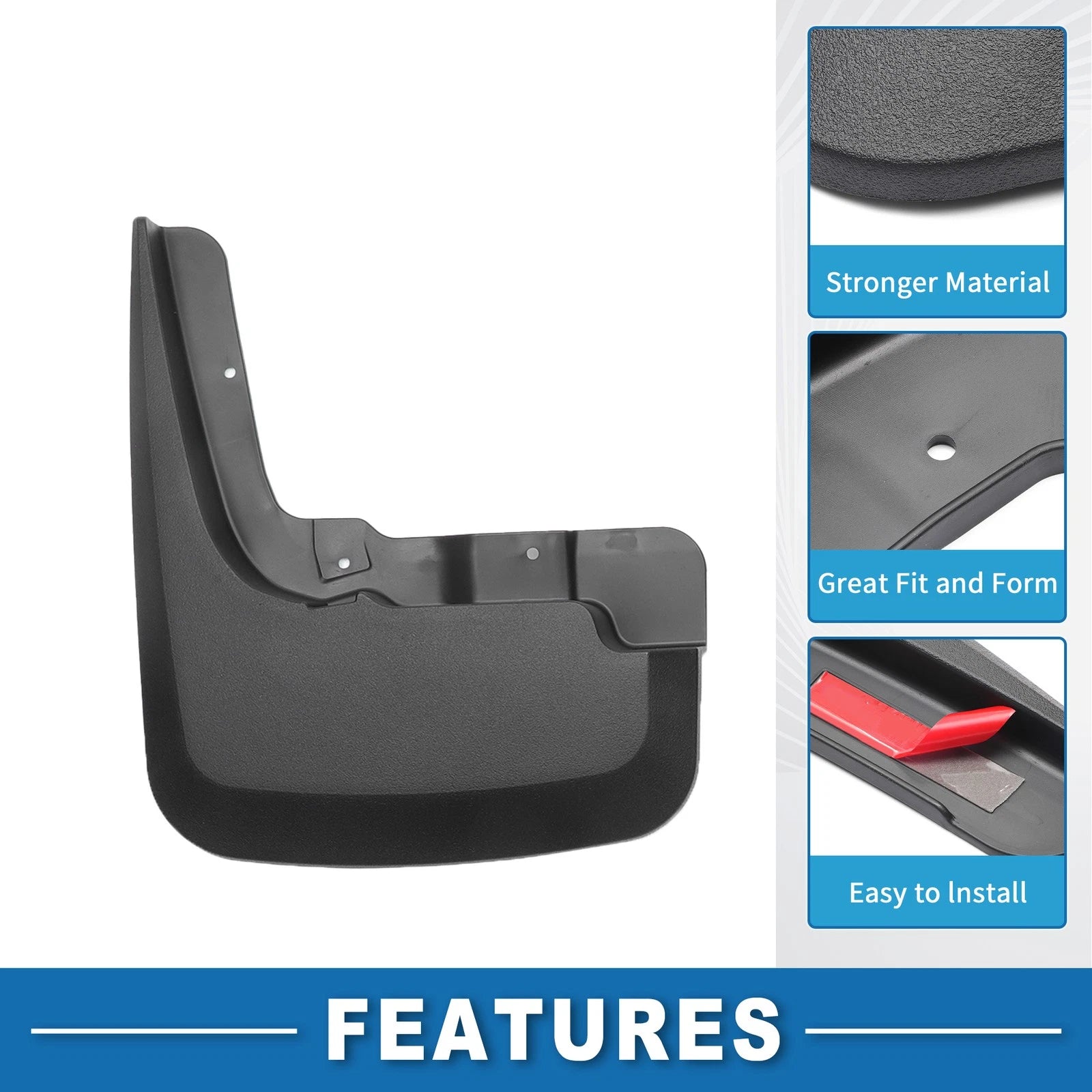 Mud Flaps Splash Guard Mud Guard Replacement for Chevy Silverado 1500 4WD (2019–2024)